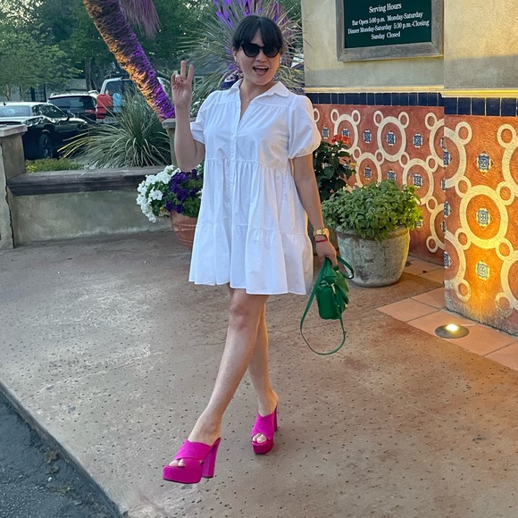 Zara Dresses & Skirts - White dress ,